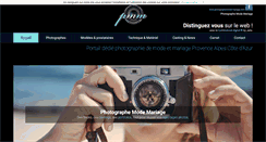 Desktop Screenshot of photographe-mode-mariage.com